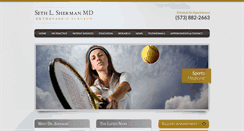 Desktop Screenshot of mizzousportsdoc.com
